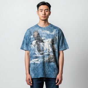 The Mountain Blue Eagle Graphic Tee